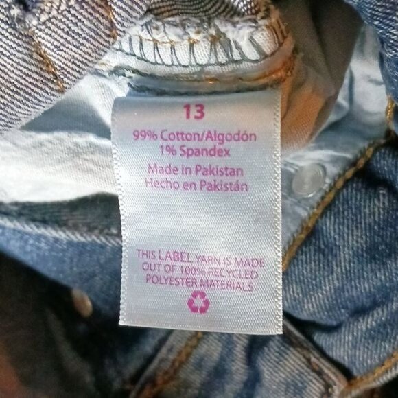 No Boundaries Womens Jeans Super High Rise Straight Distressed Denim - Picture 9 of 14